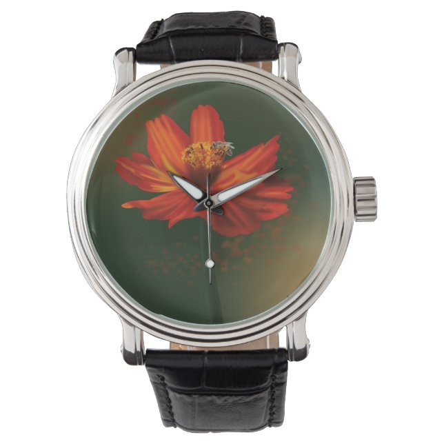 Montre Flower with bee (devant)