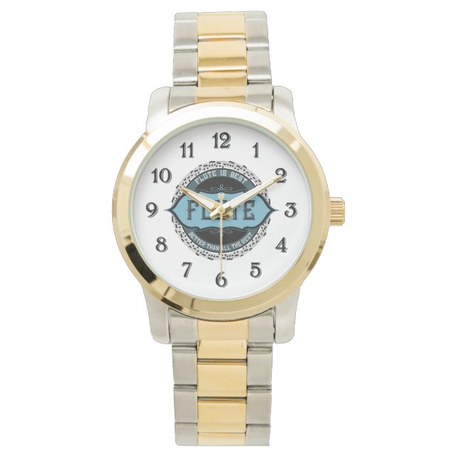 Montre Flute Best Music Note Circle (devant)