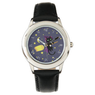 Montre Flying Witch Cat