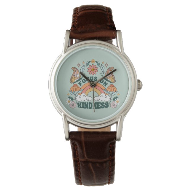 Montre Focus sur la gentillesse graphique Super (devant)