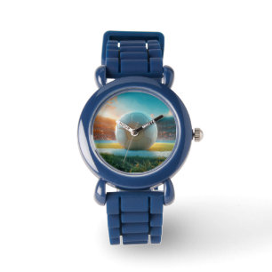 Montre Football Blanc En Arène