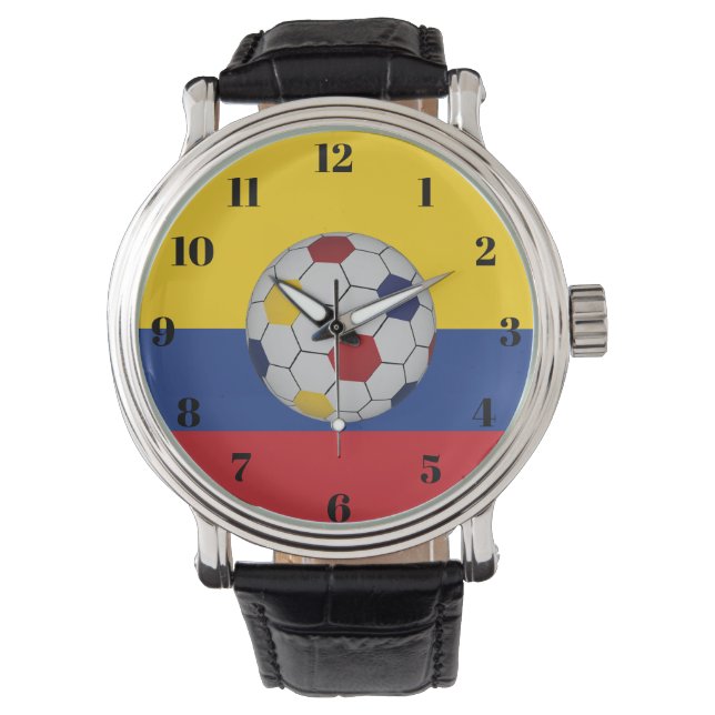 Montre Football Colombien (devant)