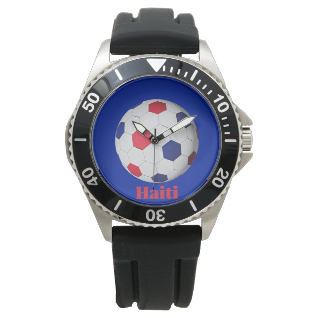 Montre Football Haïti (devant)