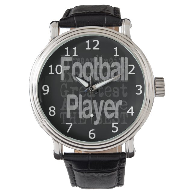 Montre Football Player Extraordinaire (devant)