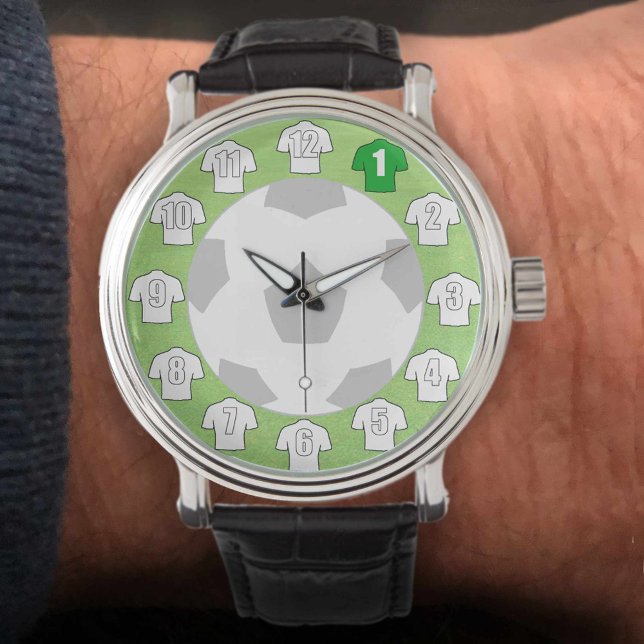 Montre Football Watch - avec Chemises blanches (Créateur téléchargé)