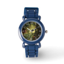 Forêt cachée - Bezel avec Black Numéros Watch