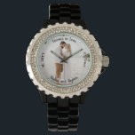 Montre Forever in Love Mariage Anniversaire Photo Watch<br><div class="desc">Gardez votre autre significatif proche de cette photo anniversaire avec photo,  sentiment,  nom,  mariage et le nombre d'années mariées. Conception composite par Holiday Hearts Designs.</div>