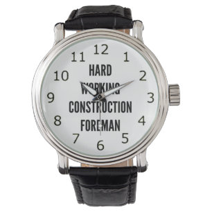 Montre Forfait de construction de travail dur