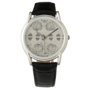 Montre Formes arrondies et géométriques de bazar de motif