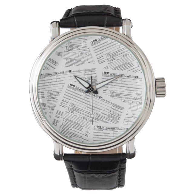 Montre Formulaires fiscaux 1040 (devant)