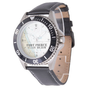 Montre Fort Pierce, FL Latitude Nautique Longitude