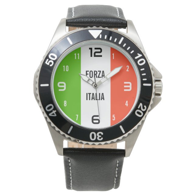 Montre Forza Italia – Italian Flag (devant)