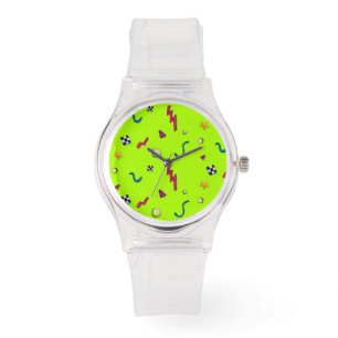 Montre Fou des années 80 - Motif