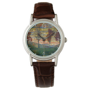 Montre Four Trees (Landscape Art) (par Egon Schiele)