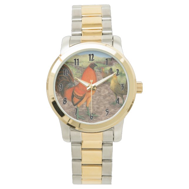 Montre Fowl de jeu sur la ferme (devant)