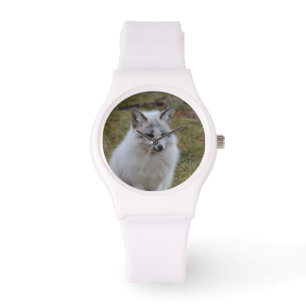 Montre Fox blanc adorable