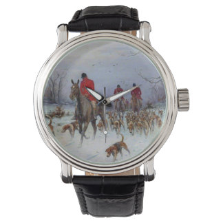 Montre Fox Huntsmen et Hounds Retour à la maison