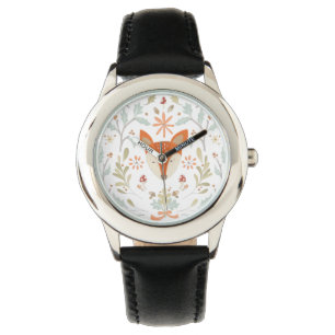 Montre Fox lunatique de région boisée