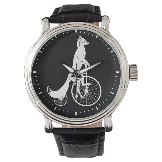 Montre Fox sur Vintage Penny Farthing Bike (devant)