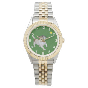 Montre Fox Terrier Ball Trance, Unisex Wristwatch