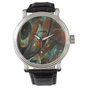 Montre Fractionner l'art Abstrait