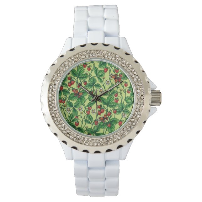 Montre Fraises sauvages sur miellerie (devant)