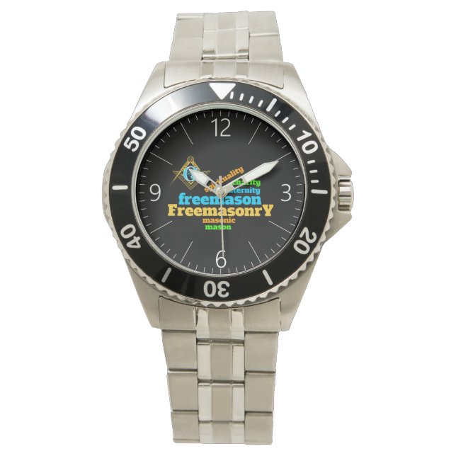 Montre Franc-maçonnerie (devant)