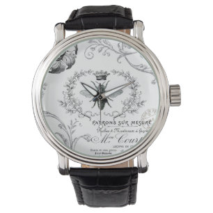 Montre française vintage de reine des abeilles