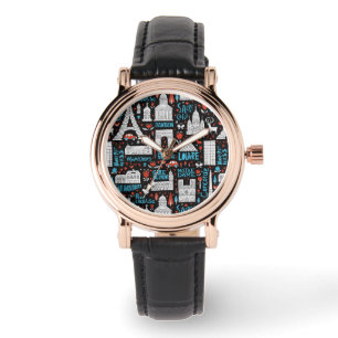Montre France Motif de symboles