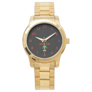 Montre FrankenCheese Hugs Unisex Gold Watch