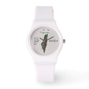 Montre Free Palestine Gaza Watch - Conception du Camoufla