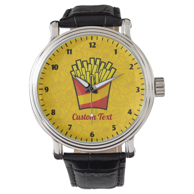 Montre French Fries Wrist Watch (devant)