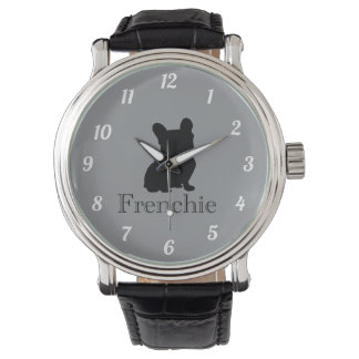 Montre Frenchie silhouette