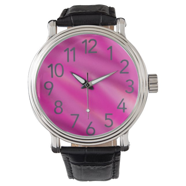Montre Fuchsia Buddy Watch (devant)