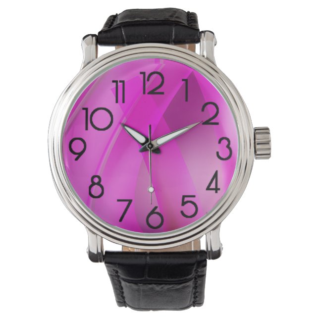 Montre Fuchsia Buddy Watch (devant)