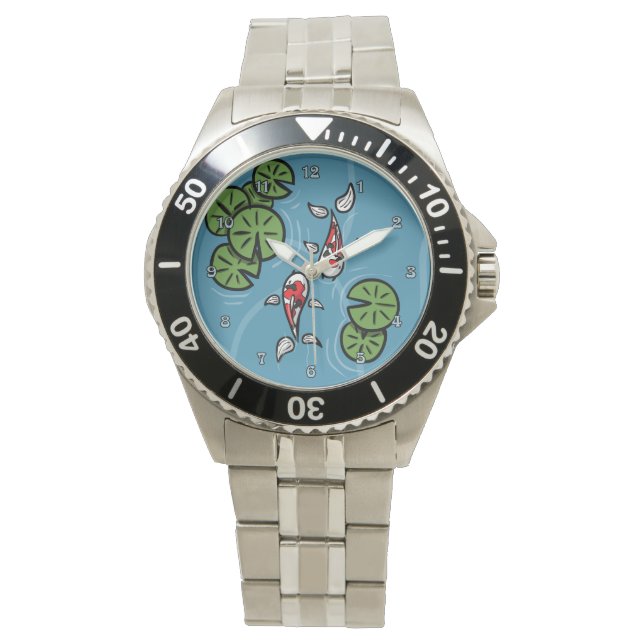 Montre Fuku et Heiwa le Koi Watch (devant)