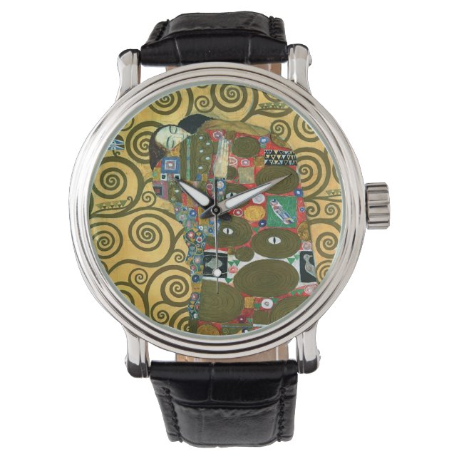 Montre Fulfillment aka The Embrace par Gustav Klimt (devant)