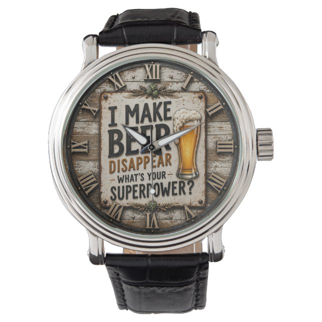 Montre Funny Beer  (devant)