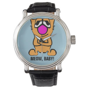 Montre Funny Chat Montres, Gibby Chat