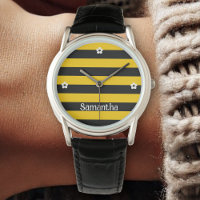 Funny Classic Bumble Bee Stripes Motif rayé
