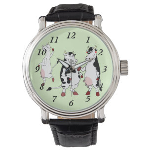 Montre Funny Cows Art original