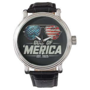 Montre Funny Gulf Of USA America 2025 Lunettes de soleil 