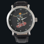 Montre Funny Skeleton Skateboard vintage Skateboard<br><div class="desc">Funny Skeleton Skateboard vintage Skateboard Watch</div>