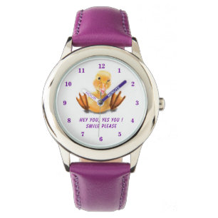 Montre Funny Yellow Duckling