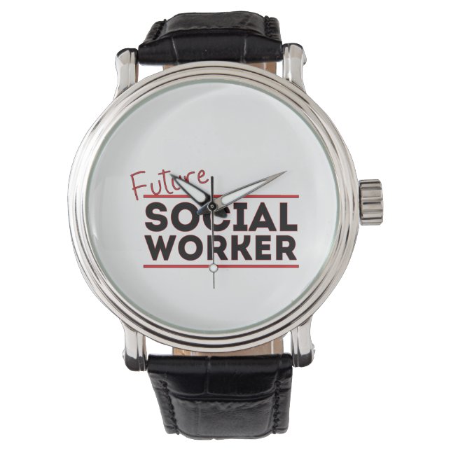 Montre Futur travailleur social (devant)