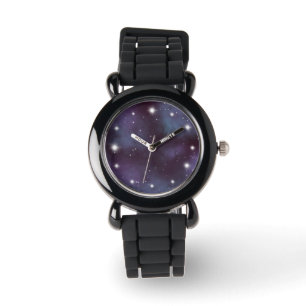 Montre Galaxie mystique de Violet Dusty