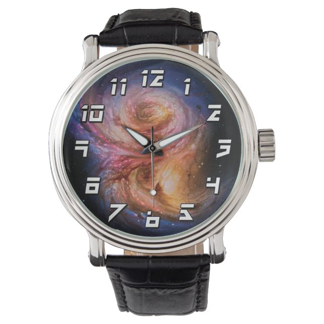 Montre Galaxie spirale SMM J2135-0102 Impression artiste (devant)