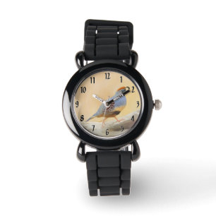 Montre Gambrel's Quail Painting - Art d'origine des oisea