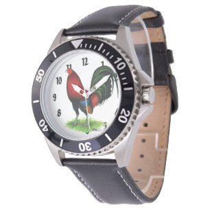 Montre Gamecock : Rouge foncé