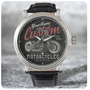 Montre Garage de moto Rebel Cruiser Personnalisé